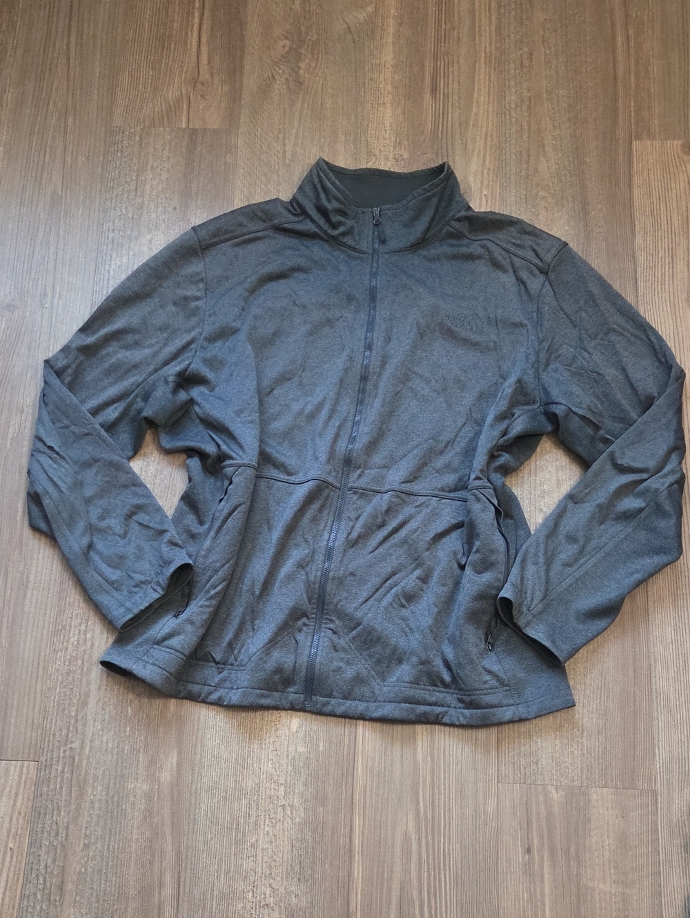 The North Face Men's Dark Gray Full-Zip Utility Jacket